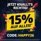 Knaller! Satte 15% Extra-Rabatt auf Alles bei SportSpar