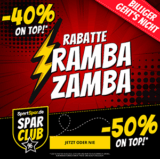 Nur noch heute: Bis zu 50% Extra-Rabatt auf hunderte ausgewählte Artikel bei SportSpar