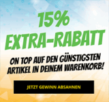 SportSpar Glücksrad: Entweder 10% Rabatt auf Schuhe, 15% Rabatt auf den günstigsten Artikel oder gratis Handtuch abstauben!
