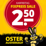 SportSpar Karfreitag Fixpreis Sale: Ausgewählte Artikel für nur 2,50€ zzgl. Versand