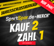 2-für-1 Aktion auf alle SportSpar Merch Produkte – z.B. Boxershorts, Socken, T-Shirts uvm.
