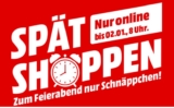 MediaMarkt „Spätshoppen“ mit vielen attraktiven Angeboten aus fast allen Elektronikbereichen