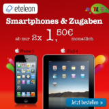[ETELEON] Knaller! Apple iPhone 5 ohne Lock für nur 2x 10,95 Euro monatlich (zusammen 510,60) – ohne weitere Kosten aber mit kostenlosen Optionstestings (müssen gekündigt werden)!