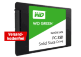 WD Green 2.5 Zoll Interne SSD mit 240 GB für nur 69,- Euro inkl. Versand