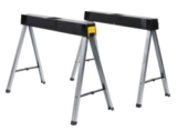 Stanley klappbares Unterstellbock Paar aus Metall 1-97-475 – Mit Kunststoffauflage für 53,99 Euro als Prime-Deal