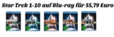 [AMAZON] Star Trek 1-10 auf Blu-ray für je nur 7,97 Euro oder komplett für 55,79 Euro!