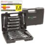 12tlg. Starkmann Blackline Gabelschlüssel-Satz mit Ratschenfunktion für 29,99 Euro