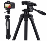 Tensphy Aluminium Kamerastativ für Kameras bis 2,7kg für nur 21,59 Euro
