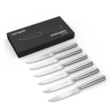 Homgeek Edelstahl Steakmesser Set für nur 14,96 Euro