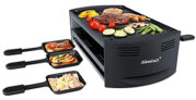 Steba Raclette RC 6 Bake & Grill (2 trennbare Heizschlangen, 6 beschichtete Pfannen, 1500W) für nur 52,13€ inkl. Versand (statt 90€)