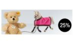 25% Rabatt auf Spielwaren von Steiff und Schleich bei Galeria-Kaufhof + 10% Newslettergutschein!