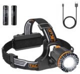 Tacklife LLH3A LED Kopflampe (3 Lichtmodi, 400 Lumen, wasserdicht) für nur 16,99 Euro inkl. Versand