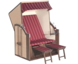 Sonnenpartner Garten-Strandkorb für 260,06 Euro inkl. Versand