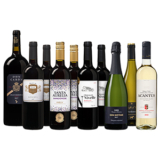Wein-Paket mit 10 Flaschen (7 verschiedene Sorten) für nur 44,99€ (statt 75€)