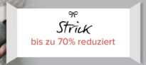 Heute bis zu 70% Rabatt auf Strick bei Dress-for-Less + 10% Newslettergutschein