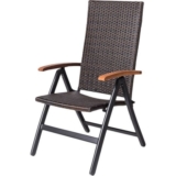 Plus des Tages: Summer Casual Geflecht Klappsessel in schwarz oder braun je nur 49,95 Euro!