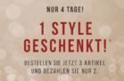 3 für 2 Aktion: 3 Styles kaufen und 2 zahlen bei Tom Tailor – der günstigste Artikel is umsonst