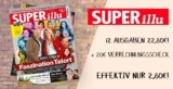 12 Ausgaben der Zeitschrift SUPERillu für effektiv 2,80 Euro