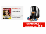 Cremesso Compact One Kapselmaschine + GRATIS Kapselset inkl. SUPERILLU Halbjahresabo für nur 65,- Euro!