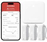 SwitchBot Wasserdichter Temperatur- und Feuchtigkeitssensor IP65 – 3 Pack  für nur 47,99€ bei Prime-Versand