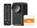 Smartes Türschloss SwitchBot WLAN Smart Lock Pro mit Touchscreen-Tastatur für 149,99€