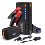 Tacklife T6 600A 16500mAh Powerbank mit LED Taschenlampe und Starthilfe-Funktion für nur 53,99 Euro