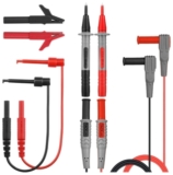Tacklife METL04 Messleitungen, Prüfspitzen und Krokodilklemmen für Multimeter nur 9,99 Euro