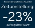 23% Rabatt auf alle nicht reduzierten Artikel im Tom Tailor Onlineshop