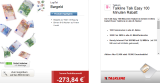 Bestpreis! Talkline Talk Easy im Telekom Netz mit mtl. 100 Minuten + 3000 SMS + Internet-Flat nur 0,99 Euro (oder mit S4 Mini und Galaxy Tab 12,40 Euro)