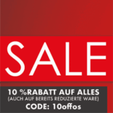 10% Extra-Rabatt auf das gesamte Sortiment oder 40% Extra-Rabatt auf s.Oliver Shorts im Tara-M Onlineshop