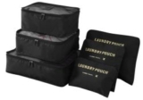 6-teiliges JRSJ Reise Kleidertaschen Set für nur 11,99€