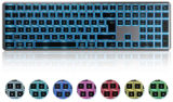 Seenda beleuchtete Bluetooth Multi-Device Tastatur (bis zu 4 Geräte, Easy Switch) für nur 22,99€