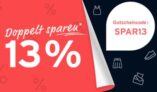 13% Extra-Rabatt auf bereits reduzierte Artikel bei Tchibo mit Gutscheincode