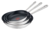 Tefal Pfannen-Set Jamie Oliver Brushed (E011S3) (Edelstahl, 3-tlg, 20, 24, 28 cm) für nur 85,94 Euro inkl. Versand