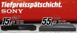 Tiefpreis Spätschicht bei Mediamarkt mit einigen Sony Schnäppchen