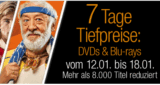 “7 Tage Tiefpreise” Aktion bei Amazon mit vielen DVD- und Bluray-Angeboten!