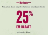Tom Tailor: Sale mit bis zu 50% Rabatt + 20% Extra Rabatt oben drauf + nur Heute 25% EM Rabatt