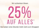 Nur Heute! 25% Rabatt auf alle Artikel im Tom Tailor Shop