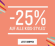 25% Extrarabatt auf alle Kinder-Styles im Tom Tailor Onlineshop