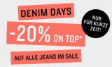 20% Sofortrabatt auf reduzierte Jeans im Tom Tailor Onlinestore
