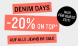 20% Sofortrabatt auf reduzierte Jeans im Tom Tailor Onlinestore