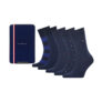 5er-Pack Tommy Hilfiger Herren-Socken in Geschenkverpackung für nur 19,99€ inkl. Versand