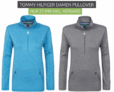 Tommy Hilfiger Nakita 1/4 Zip Melange Mock Damen Golfpullover in verschiedenen Farben für nur 27,99 Euro inkl. Versand