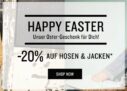 20% Extrarabatt auf Jeans und Jacken im Tom Tailor Online-Shop