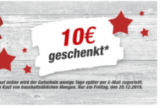 Last Minute Geschenk für Handwerker: 50,- Euro Toom Baumarkt Gutschein kaufen und 10,- Euro Gutschein gratis dazu!