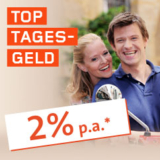 [WÜSTENROT] Tipp! Na, geht doch! Die Zinsen fürs kostenlose Tagesgeldkonto ab sofort auf 2% hochgesetzt
