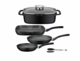 Nur heute: GSW Topf-Set Gourmet Granit Aluminiumguss für nur 50,95 Euro inkl. Versand