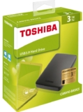 2,5″ TOSHIBA Canvio Basics Externe Festplatte (3TB) für nur 77,- Euro inkl. Versand