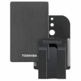 Externe Festplatte TOSHIBA Stor.E Alu mit 1TB Speicher, USB 3.0 und TV Montage-KIT für nur 55,- Euro inkl. Versand!