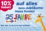 [TOYSRUS.DE] Nur heute und nur Online: 10% Rabatt auf Alles ab 25,- Euro bei Toysrus.de – Viele Lego & Playmobil Schnäppchen!